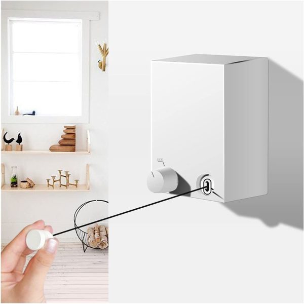 Abhsant Hot Retractable Indoor And Outdoor Clothes Wall Hanger