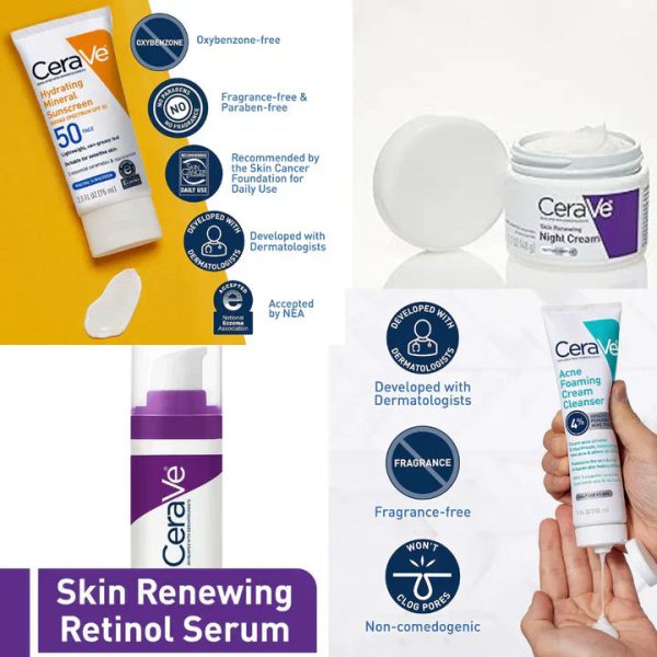 Cerave Skincare Kit + Free Nail Kit!
