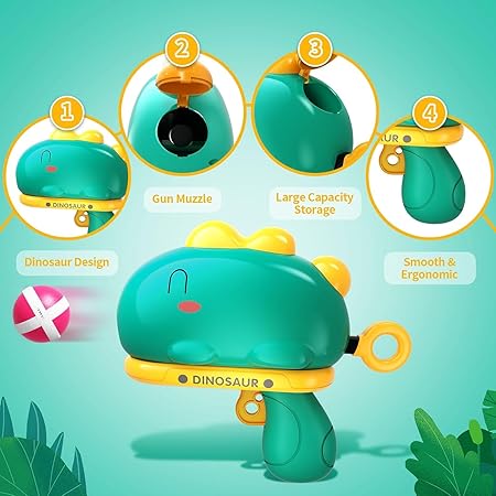 Dinosaur Ball Gun Game