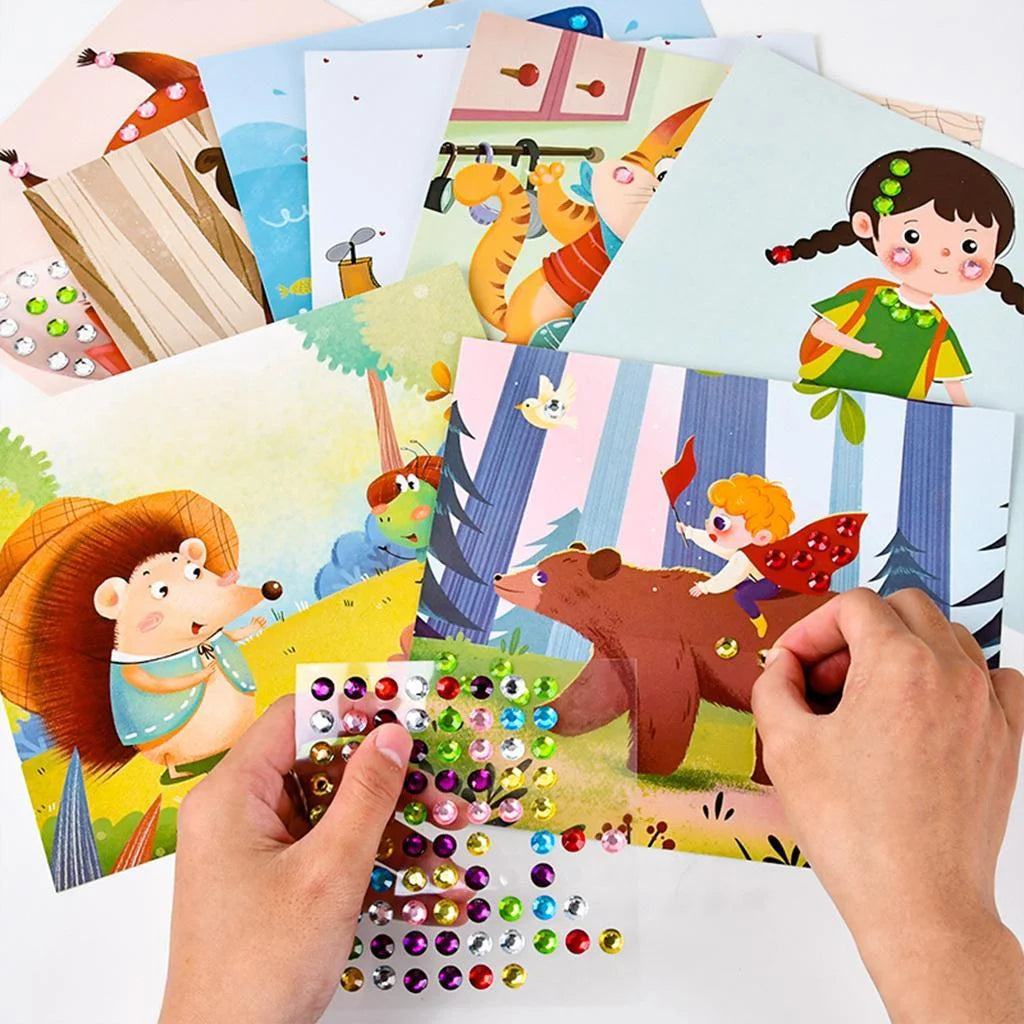 Creativity Children Stickers Painting Kits