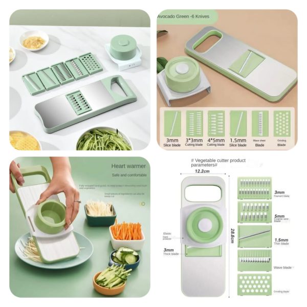 5 IN 1 VEGETABLE CUTTER