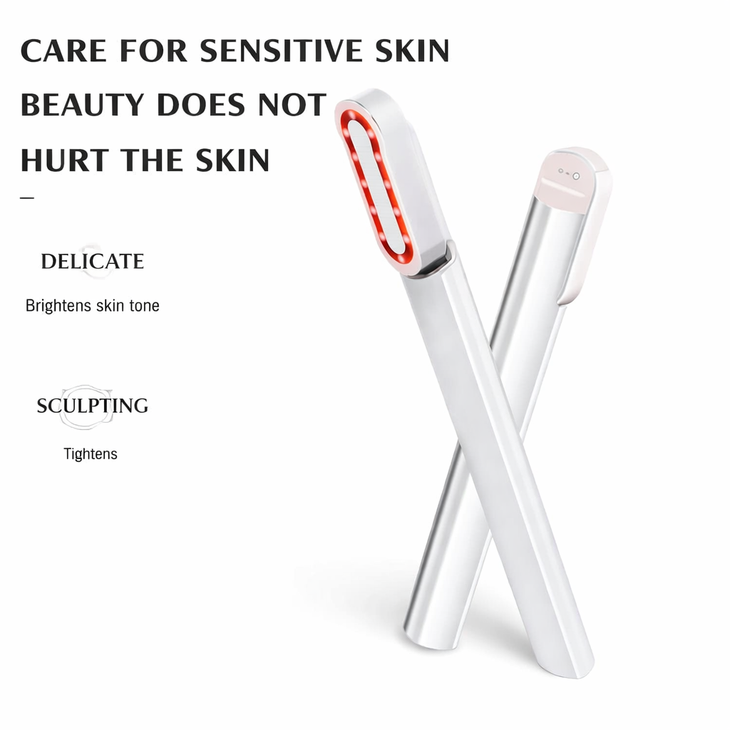 DawnShoppers™ Skincare Wand with Red Light Therapy