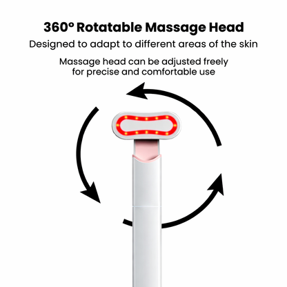 DawnShoppers™ Skincare Wand with Red Light Therapy