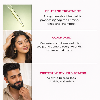 Mielle Mint : Nourishing Hair Growth Oil