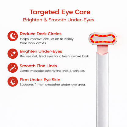 DawnShoppers™ Skincare Wand with Red Light Therapy