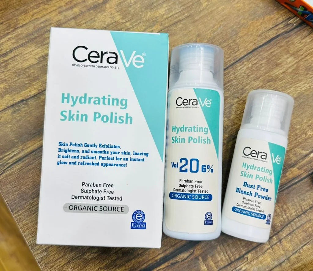 Cerave skin Polsih with free Sydonic hair removal