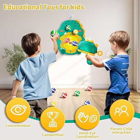 Dinosaur Ball Gun Game