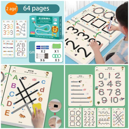 Reusable Educational Tracing Work Book