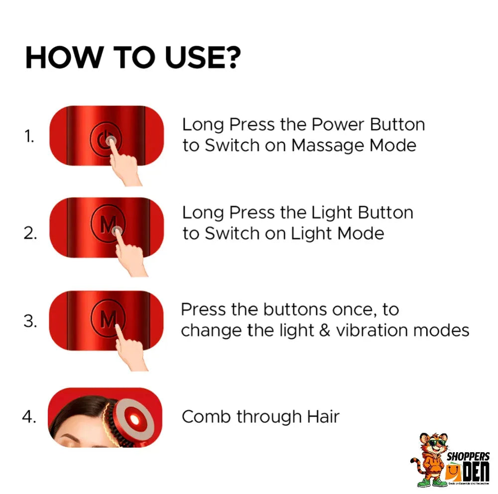 Hair Massager: Boost Your Growth!