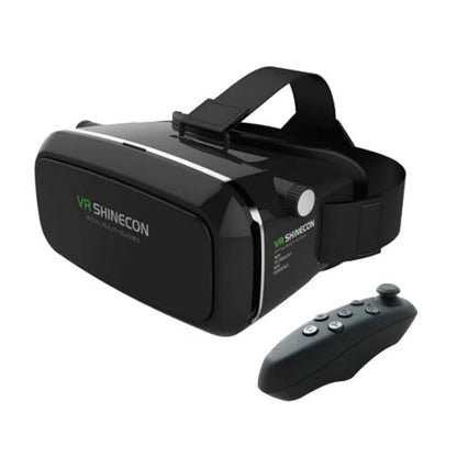 Vr Box – 3d Virtual Reality Box. With Remote ( Black )